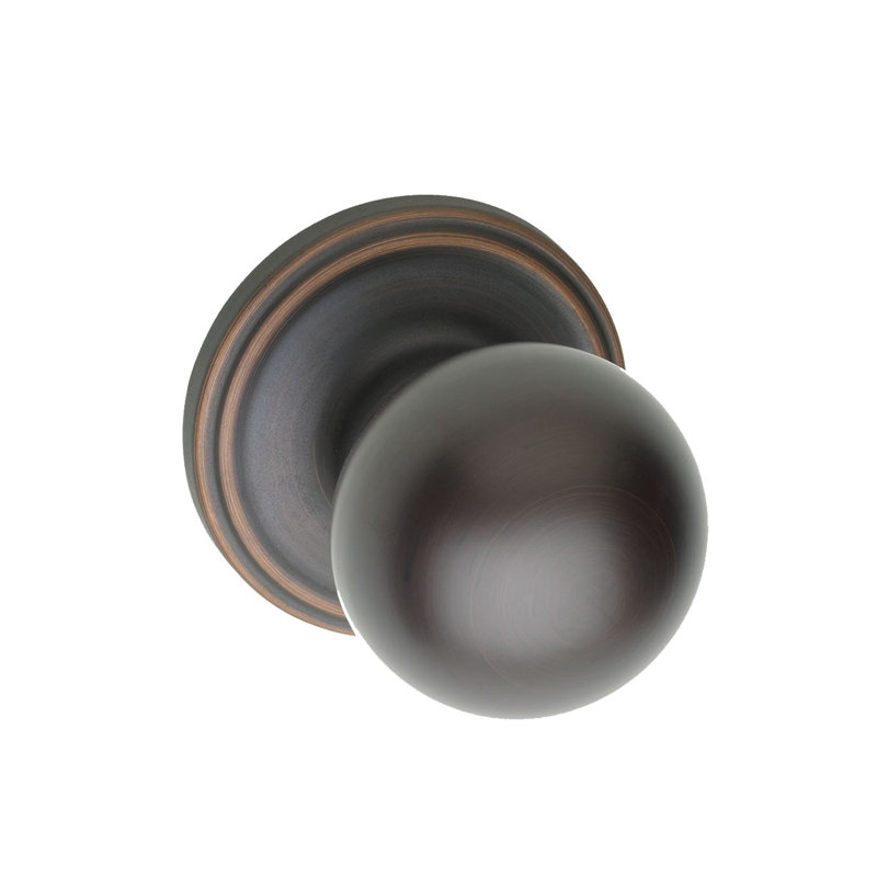 Copper Creek Ball Single Dummy Door Knob With Round